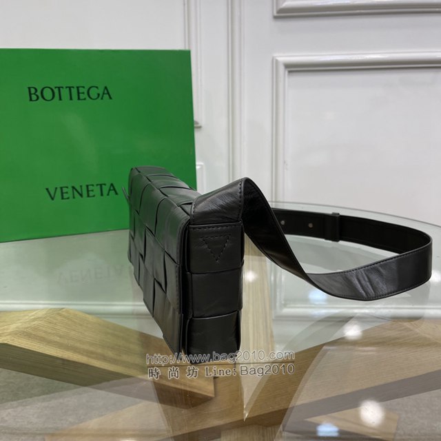 Bottega veneta高端女包 KF0010 寶緹嘉CASSETTE編織女包挎包 BV經典款粗編腰包  gxz1306